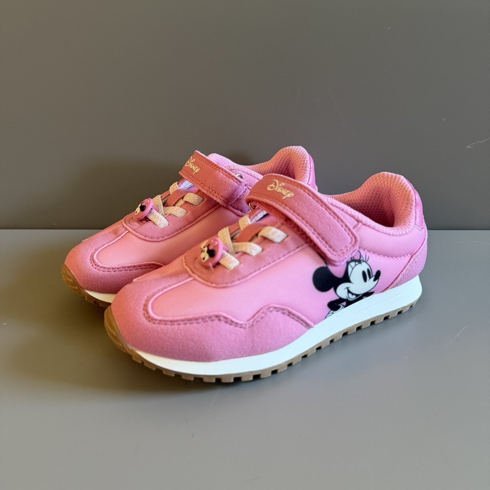 Disney Minnie Mouse Toddler Girl's Size 10 Pink Sneakers New With Tag No Box